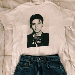 Frank Sinatra Mug Shot Tee